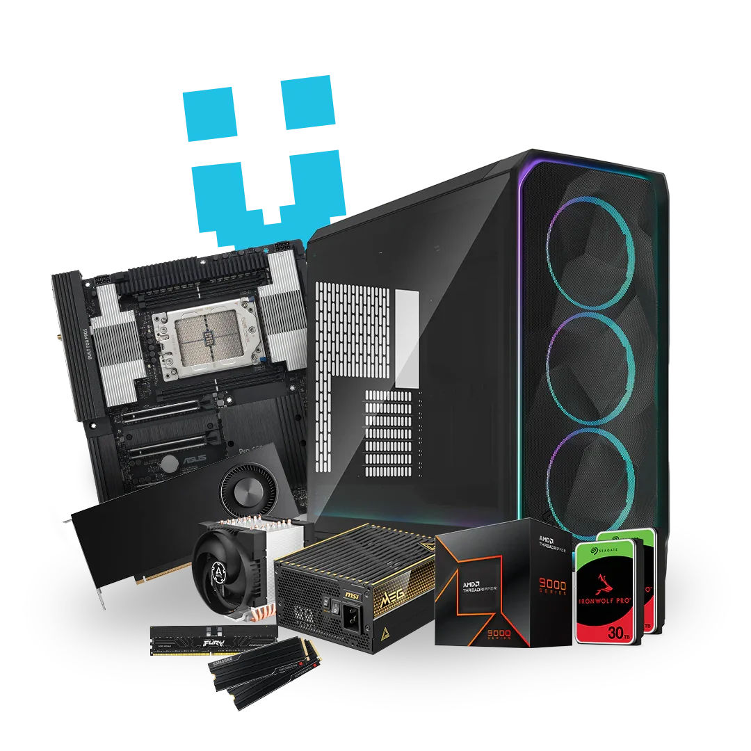 Brutech Einstein Threadripper Workstation – AMD Threadripper
9980X 64-Core, NVIDIA RTX 5000 Blackwell 72GB ECC, Fractal
Design Meshify 3 XL – Maximum Memory Professional Workstation
South Africa