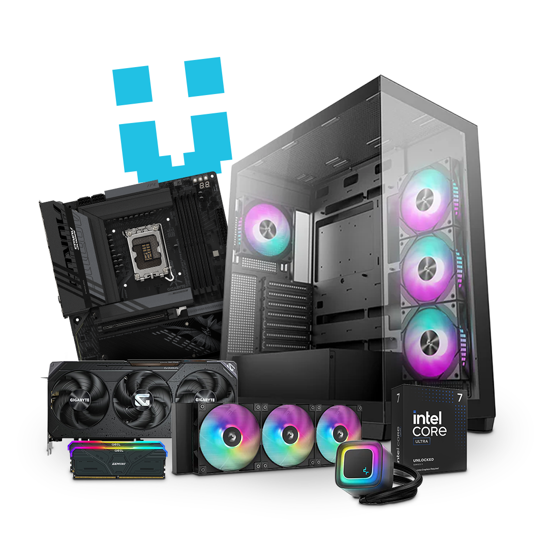 Brutech Divine Gaming PC – AMD RX 9070 XT 16GB, Intel Core Ultra 7 270K Plus – All AMD Gaming PC South Africa