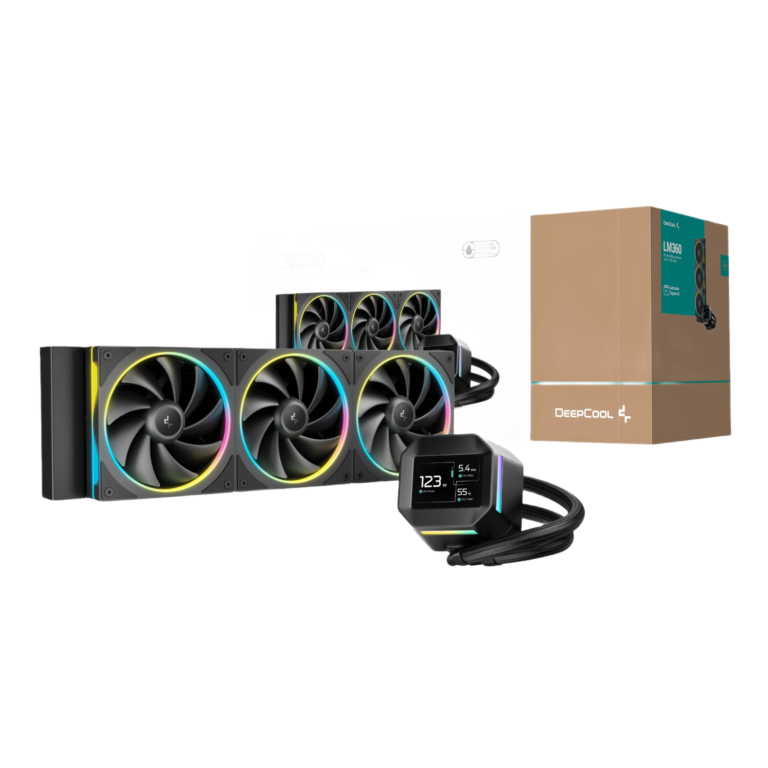 360MM DeepCool LM360 ARGB