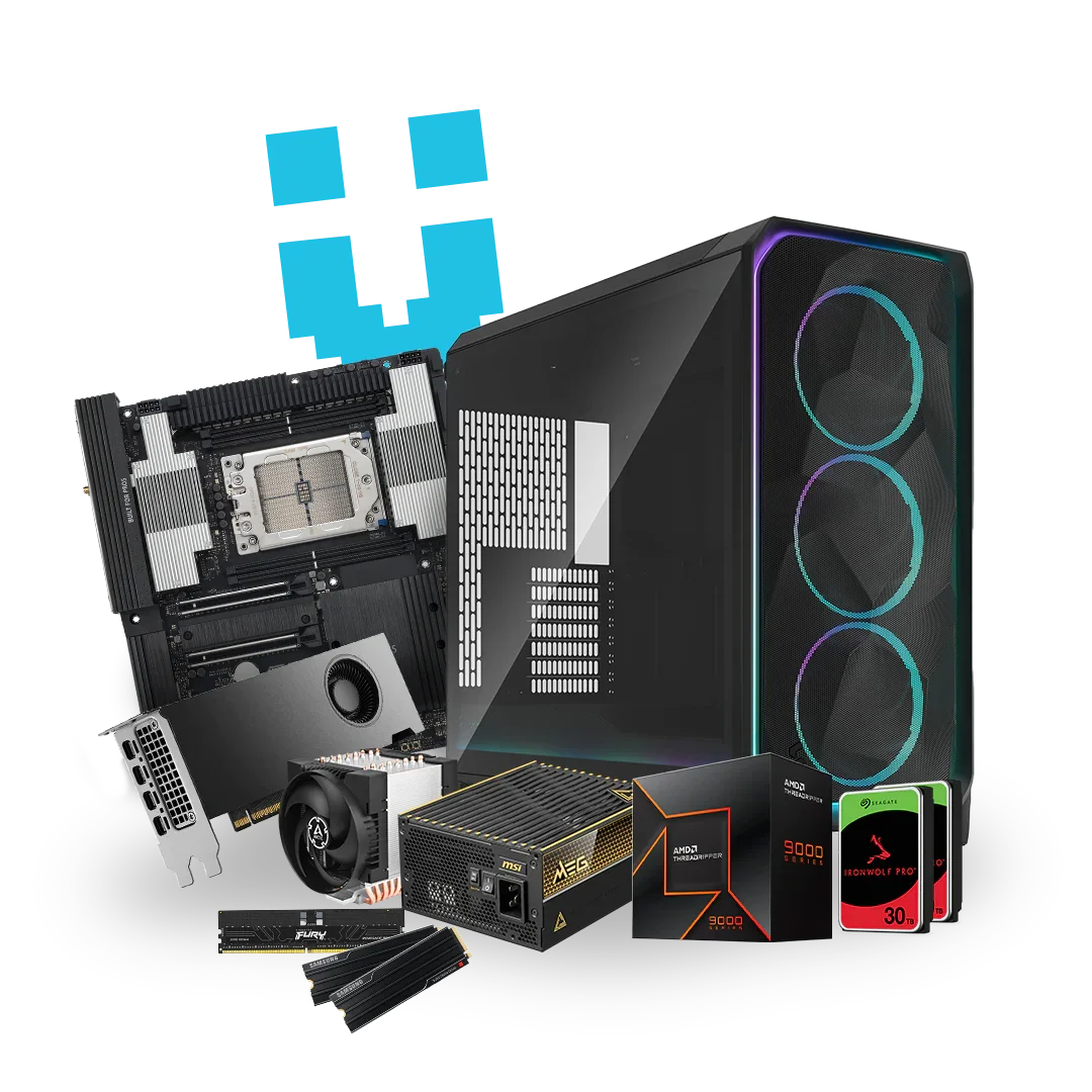 Brutech Edison Threadripper Workstation – AMD Threadripper 
9960X, RTX 5080 16GB, Fractal Design Meshify 3 XL – 
RTX 5080 Threadripper Workstation South Africa