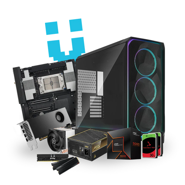 Brutech Edison Threadripper Workstation – AMD Threadripper 
9960X, RTX 5080 16GB, Fractal Design Meshify 3 XL – 
RTX 5080 Threadripper Workstation South Africa