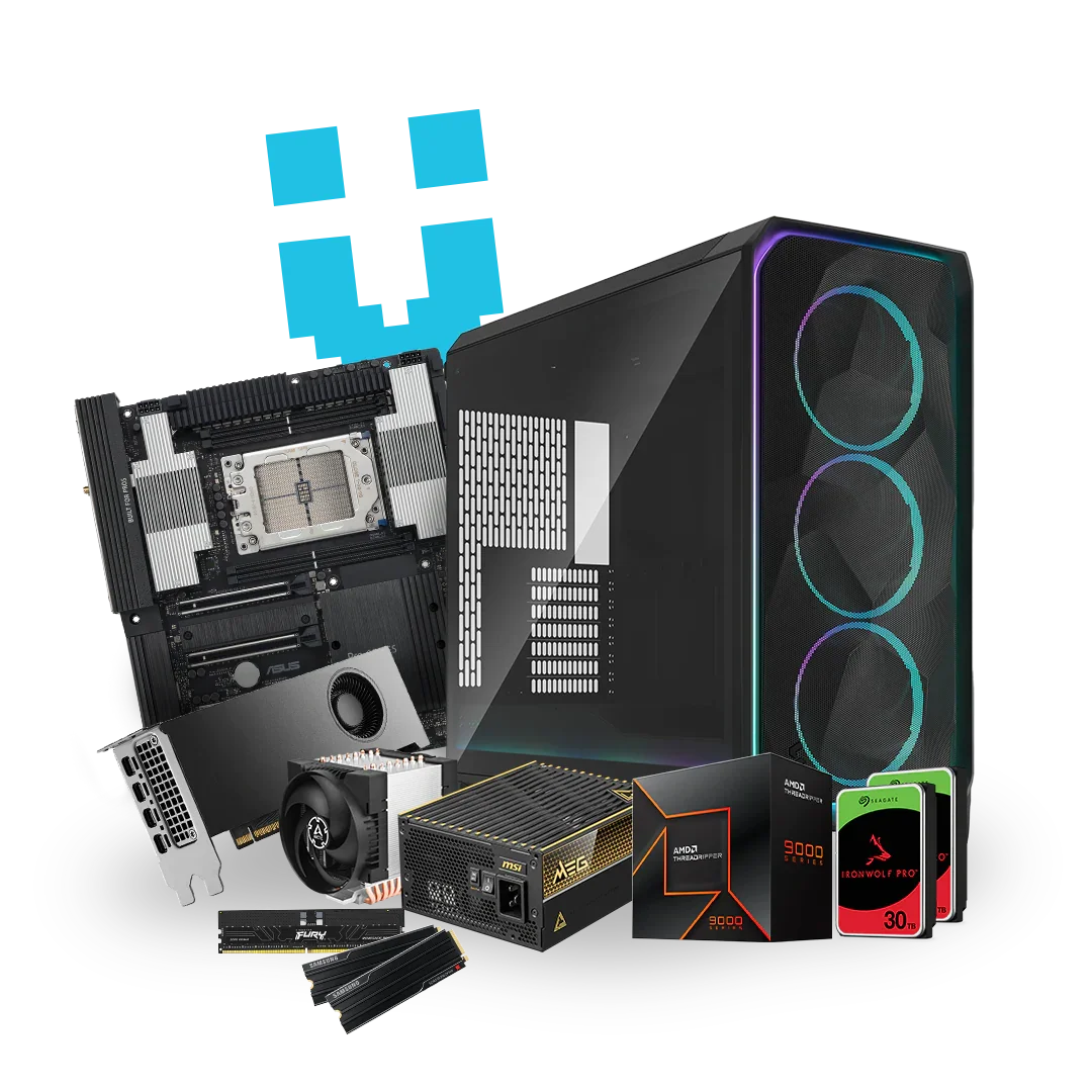 Brutech Newton Threadripper Workstation – AMD Threadripper 9970X, 
NVIDIA RTX 5000 Blackwell 48GB, Fractal Design Meshify 3 XL – 
Flagship Professional Threadripper Workstation South Africa