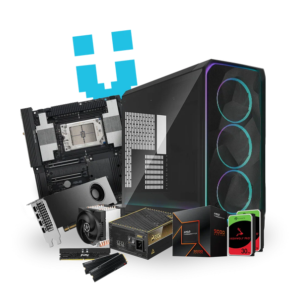 Brutech Newton Threadripper Workstation – AMD Threadripper 9970X, 
NVIDIA RTX 5000 Blackwell 48GB, Fractal Design Meshify 3 XL – 
Flagship Professional Threadripper Workstation South Africa