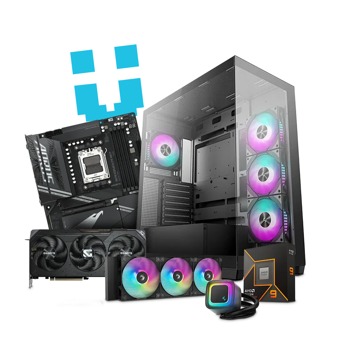 Brutech Celestial ZeroRAM Gaming PC – AMD RX 9070 XT 16GB, AMD 
Ryzen 9 9900X – Bring Your Own DDR5 High Core Count Gaming PC 
South Africa