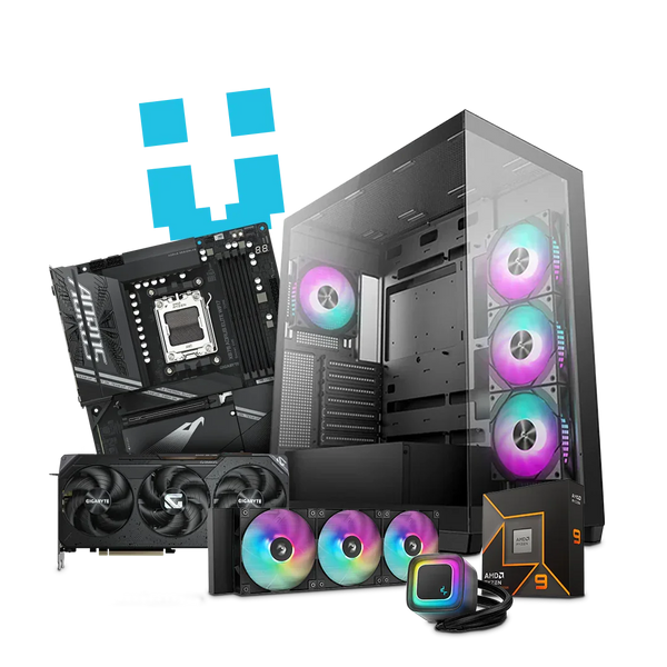 Brutech Celestial ZeroRAM Gaming PC – AMD RX 9070 XT 16GB, AMD 
Ryzen 9 9900X – Bring Your Own DDR5 High Core Count Gaming PC 
South Africa