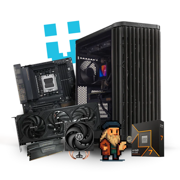 Brutech Da Vinci Creator Workstation – RTX 5070 12GB, Ryzen 7 
9700X, ASUS ProArt PA401 – Professional Video Editing PC 
South Africa