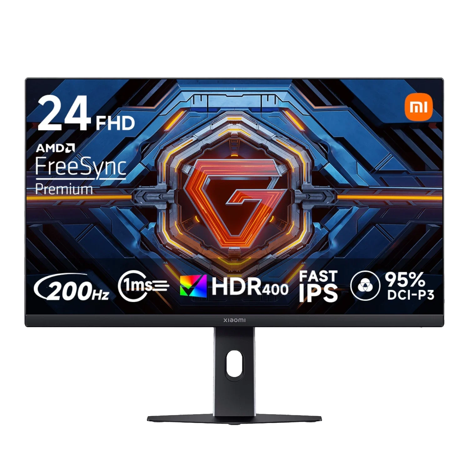 24 inch Full HD IPS gaming monitor with FreeSync, 200Hz, HDR400, 1ms response time, 95% DCI-P3