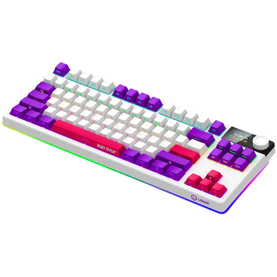 LORGAR KBP70TKLW Wireless TKL Mechanical Gaming Keyboard