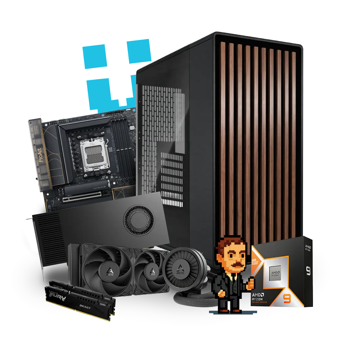 Brutech Munch Professional Workstation – NVIDIA RTX 4500 Blackwell 
32GB, AMD Ryzen 9 9900X3D, Fractal Design North – Professional 
GPU Workstation South Africa