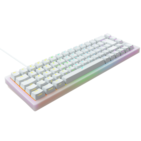 matrix white keyboard